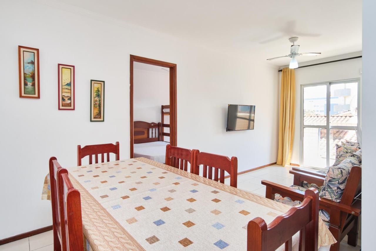 Apartamento A 100 Metros Da Praia, Bem Localizado, Com Ar Condicionado E Wi-Fi - 14 - Edificio Lenamar II Ubatuba Exteriör bild