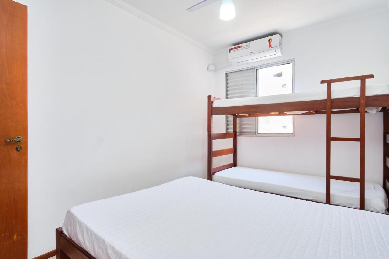 Apartamento A 100 Metros Da Praia, Bem Localizado, Com Ar Condicionado E Wi-Fi - 14 - Edificio Lenamar II Ubatuba Exteriör bild