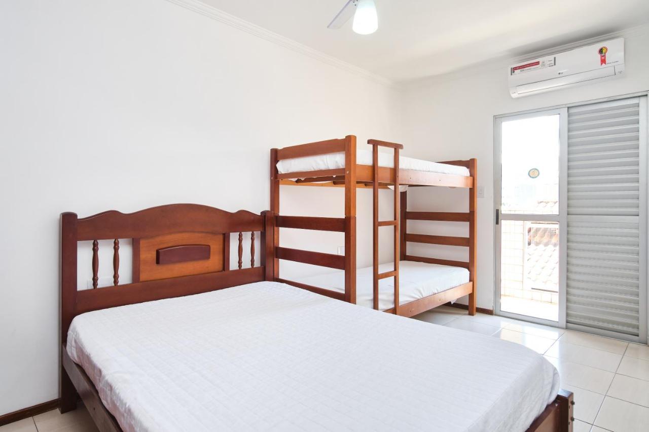 Apartamento A 100 Metros Da Praia, Bem Localizado, Com Ar Condicionado E Wi-Fi - 14 - Edificio Lenamar II Ubatuba Exteriör bild